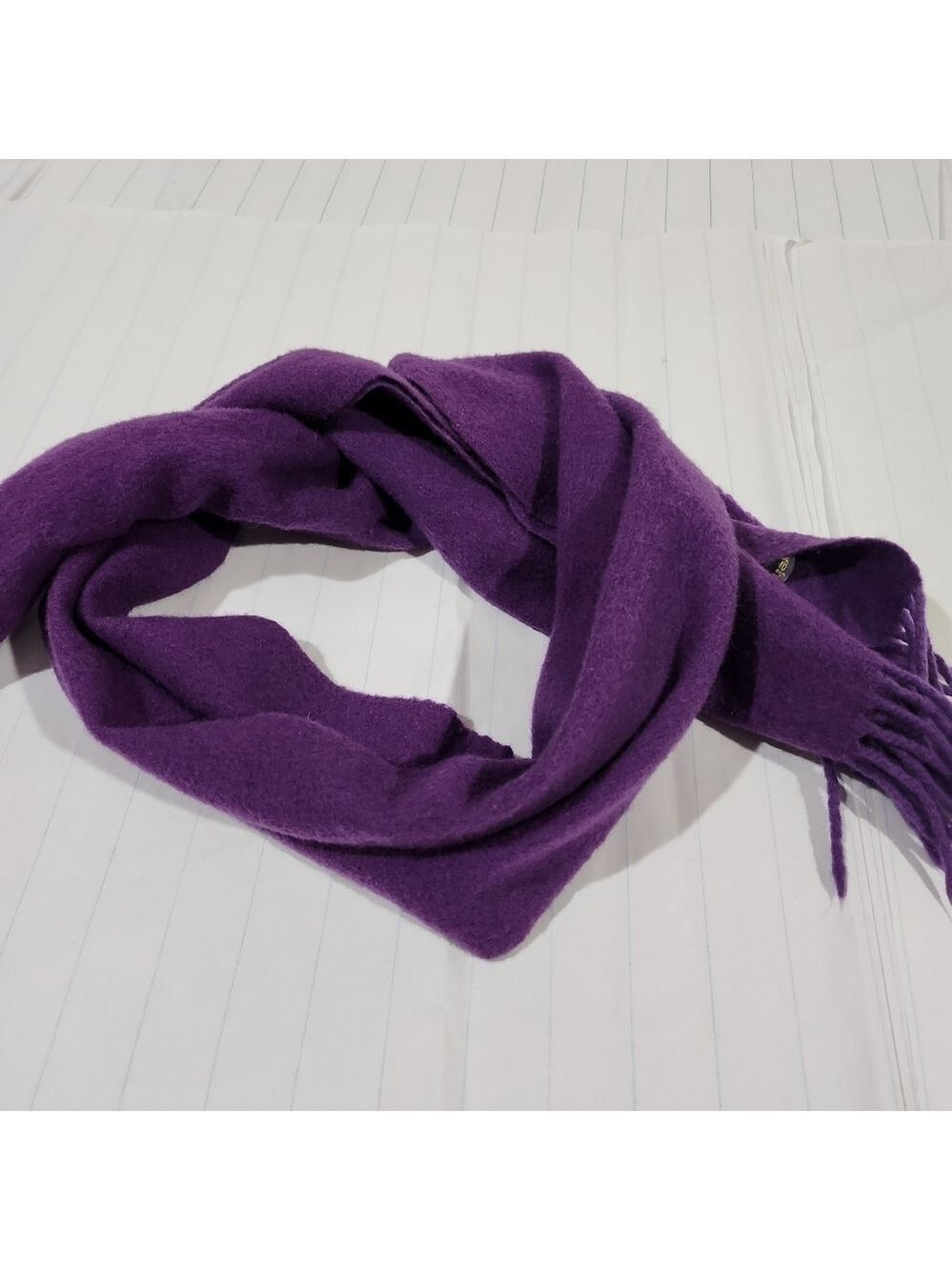 Vintage Issey Miyake Scarf Muffler Vintage Issey Miyake Wool Scarves - Picture 5 of 6